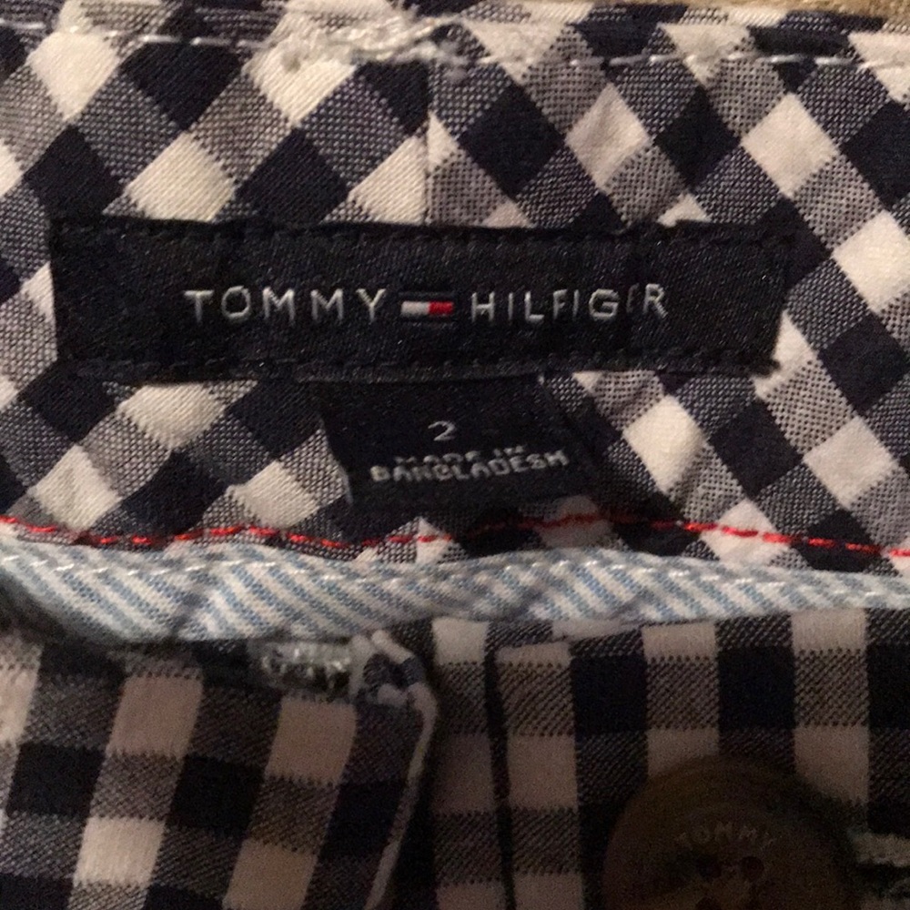 Plaid capris - Picture 2 of 2
